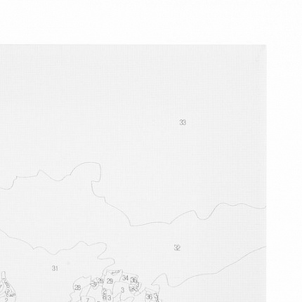 Картина по номерам 40х50 см, ОСТРОВ СОКРОВИЩ "Тишина", на подрамнике, акрил, кисти, 663283