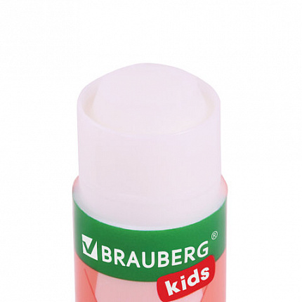 Клей-карандаш "Зверята: кошка, мышка, хрюшка", 9 г, фигурный колпачок, BRAUBERG KIDS, 271138