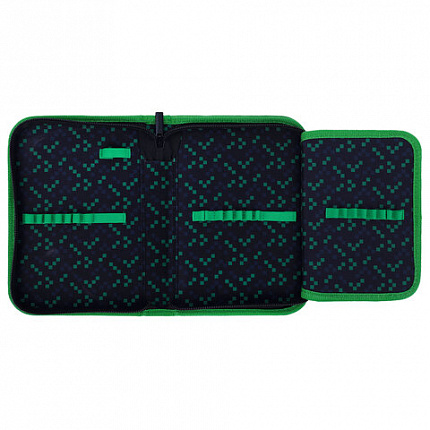 Пенал BRAUBERG, 1 отделение, 1 откидная планка, полиэстер, 21х14 см, "Ominous spider", 273525