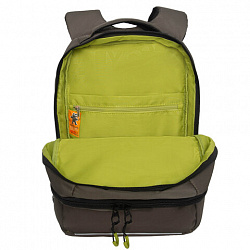 Рюкзак GRIZZLY школьный, анатомическая спинка, 2 отделения, для мальчиков, "NEW ERA", 39х26х19 см, RB-456-2/3