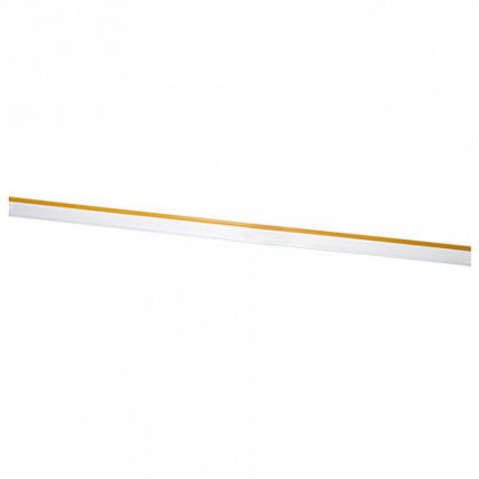 Ценникодержатели полочные самоклеящиеся прозрачные 1250 мм, КОМПЛЕКТ 10 шт., DBR39, 197302