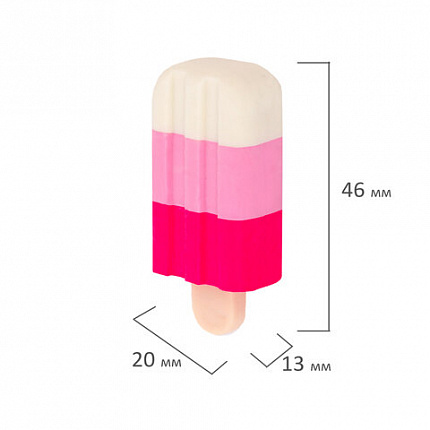 Набор ластиков фигурных ЮНЛАНДИЯ "СЛАДКИЕ ИСТОРИИ", 3 шт., ассорти, 229594