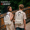 Рюкзак HEIKKI POSITIVE (ХЕЙКИ) универсальный, карман-антивор, "Beige", 42х28х14 см, 272553