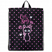 Мешок для обуви BRAUBERG KIDS, с петлей, 42х34 см, "Amazed cat", 271629