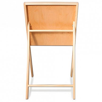 Мольберт напольный "Хлопушка", размер планшета 60x60 см, в собранном виде 60x120x8 см