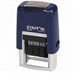 Датер-мини STAFF, месяц буквами, оттиск 22х4 мм, "Printer 7810", 237432