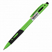 Ручка шариковая автоматическая с грипом STAFF "BP-16 Neon", СИНЯЯ, ассорти, линия письма 0,35 мм, 143750