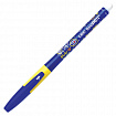 Ручка стираемая гелевая с грипом BIC "Gelocity Illusion", СИНЯЯ, корпус синий, линия 0,3 мм, 516518