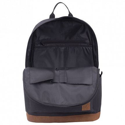 Рюкзак BRAUBERG URBAN универсальный, "Black Melange", черный, 43х30х17 см, 228841