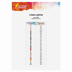 Картина стразами (алмазная мозаика) 40х50 см, ОСТРОВ СОКРОВИЩ "Прогулка под зонтом", без подрамника, 662420