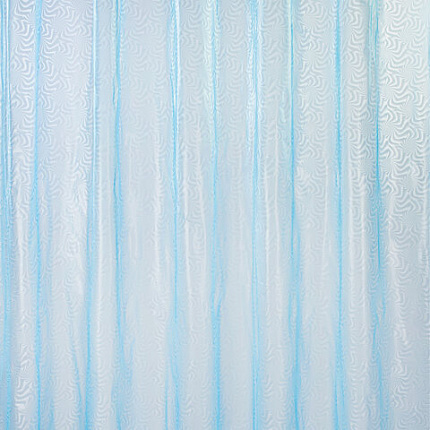 Шторка для ванной EVA, 180х180 см, кольца в комплекте, СИНЯЯ ГОЛОГРАФИЯ, PRIMILA (ПРИМИЛА), 700103