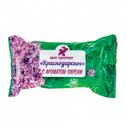 Мыло туалетное 200 г, Краснодарское, (Меридиан), "Сирень"