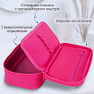 Пенал-косметичка BRAUBERG, 1 отделение, органайзер, полиэстер, 22х11,5x6 см, розовый, 272310