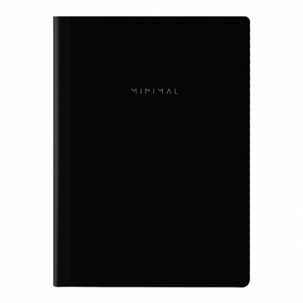 Тетрадь А4 96л. BRAUBERG на сшивке с корешком, клетка, обложка картон, Minimal Classic, 405281