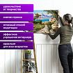 Картина по номерам 40x50 см, ОСТРОВ СОКРОВИЩ "Город у моря", на подрамнике, акрил, кисти, 663271