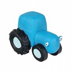 Игрушка-антистресс, тянучка "СИНИЙ ТРАКТОР" 8 см, наполнение песок, СУПЕРЖИМ, XI-BTPB-03-RU