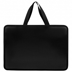 Папка на молнии с ручками ЮНЛАНДИЯ А4, 1 отделение, пластик, 80 мм, "Soccer ball", 274489