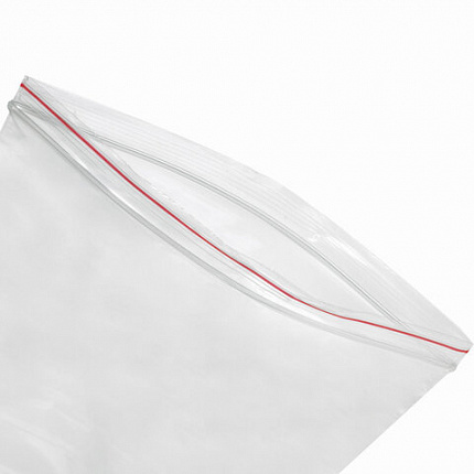 Пакеты с замком ZIP LOCK "зиплок", комплект 100 шт., 200х250 мм, ПВД, толщина 40 микрон, BRAUBERG, 606215
