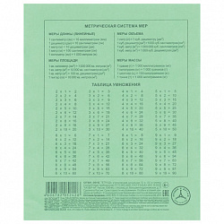 Тетрадь ЗЕЛЁНАЯ обложка 12 л., клетка с полями, офсет, "HATBER", 013937, 12Т5B1_05112