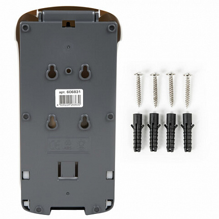 Дозатор для жидкого мыла ULTRA LAIMA PROFESSIONAL, НАЛИВНОЙ, 1 л, белый, ABS-пластик, 606831