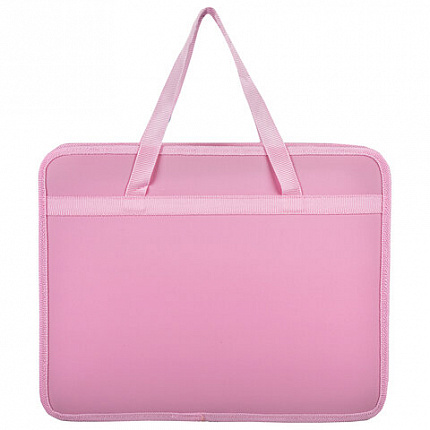 Папка на молнии с ручками BRAUBERG А4, 1 отделение, пластик, 80 мм, "BEST PALS", 271467