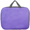 Папка на молнии с ручками STAFF EVERYDAY А4, 1 отделение, полиэстер, 80 мм, сиреневая, 270741