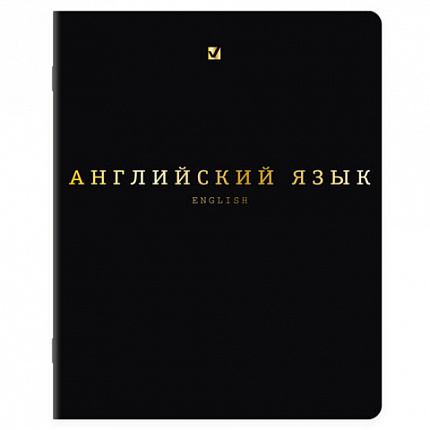 Тетради предметные, КОМПЛЕКТ 12 ПРЕДМЕТОВ, 48 л., Soft-Touch, 3D-фольга, BRAUBERG, "BLACK GOLD", 405602