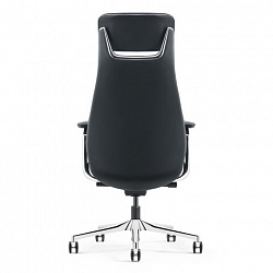 Кресло HAWASAN PREMIUM EX-830 X-ONE, синхромеханизм, алюминий, экокожа, черное, 533239