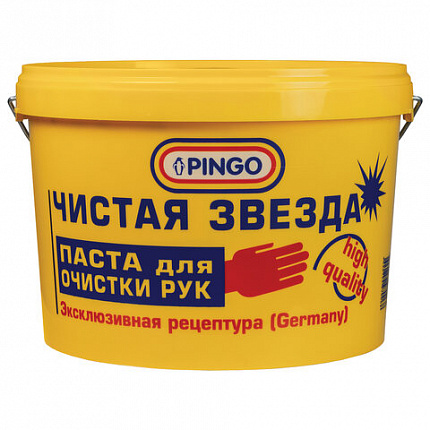 Паста очищающая, 11 л, PINGO (Пинго), ЧИСТАЯ ЗВЕЗДА, от самых стойких загрязнений, ведро, 85010-0