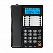 Телефон RITMIX RT-495 black, АОН, спикерфон, память 60 номеров, тональный / импульсный режим, черный, 80002152