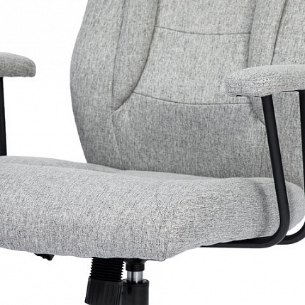 Кресло BRABIX PREMIUM "Westside EX-566", металлические подлокотники, ткань, светло-серое, 533207