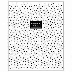Тетрадь А5 48 л. HATBER скоба, клетка, ламинация, "I Like Black" (микс в спайке), 063153, 48Т5лВ1