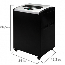 Уничтожитель (шредер) BRAUBERG PROFESSIONAL PS-4090s, "HeavyDuty", A3, 2 уровень секретности, 4 мм, 40 листов, корзина 90 литров, 532596
