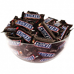Батончики мини SNICKERS "Minis" шоколадные, 1 кг, 57236