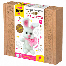 Набор для творчества "Валяние из шерсти", брелок, АССОРТИ, 10КОР