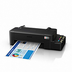 Принтер струйный EPSON L121, А4, 9 стр./мин (ч/б), 4,8 стр./мин (цв.), 720x720, СНПЧ, C11CD76414