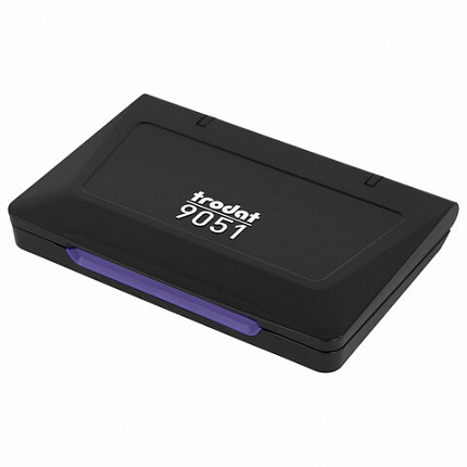 Штемпельная подушка TRODAT 9051 90х50 мм, ФИОЛЕТОВАЯ, 56336