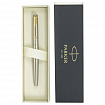 Ручка перьевая PARKER "Jotter Core Stainless Steel GT", ежедневник А5 черный, пакет, 880902