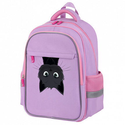 Рюкзак BRAUBERG FAVOUR, 2 отделения, 3 кармана, "Hide and seek", 40х29х15 см, 273122