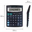 Калькулятор настольный ОФИСМАГ OFM-888-12 (200х150 мм), 12 разрядов, двойное питание, 250224