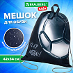Мешок для обуви BRAUBERG KIDS, с петлей, 42х34 см, "Игровой мяч", 272415