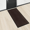 Коврик придверный 90х150 см, КОРИЧНЕВЫЙ, влаго-грязезащитный, 300 г/м2, рубчик, PRIMILA (ПРИМИЛА) STANDARD, 701017