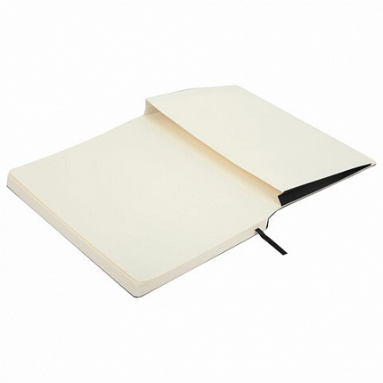 Ежедневник недатированный БОЛЬШОЙ ФОРМАТ 210х297 мм А4, BRAUBERG "Metropolis Ultra", 160 л., черный, 113284