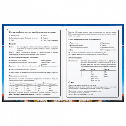 Дневник 1-4 класс 48 л., твердый, BRAUBERG, глянцевая ламинация, с подсказом, "Российский", 106832