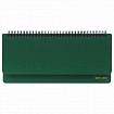 Планинг настольный недатированный (305x140 мм) BRAUBERG "Select", балакрон, 60 л., зеленый, 111695