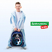 Рюкзак BRAUBERG KIDS FLOSSY, 2 отделения, 3 кармана, "Футбольный клуб", объемный дизайн, 40х28х18 см, 273181