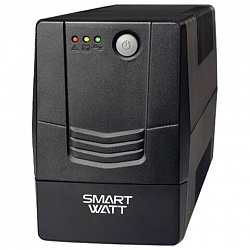 Источник бесперебойного питания SMARTWATT UPS UNI 850E, 850 ВА (510 Вт), 2 розетки, 3703020390008