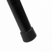 Стул складной BRABIX "Golf CF-007", чёрный каркас, чёрная ткань, гофрокороб, 533025