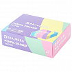 Ластик "PASTEL", 34х34х14 мм, квадратный, ассорти, ЭКО ПВХ, BRAUBERG, 273210