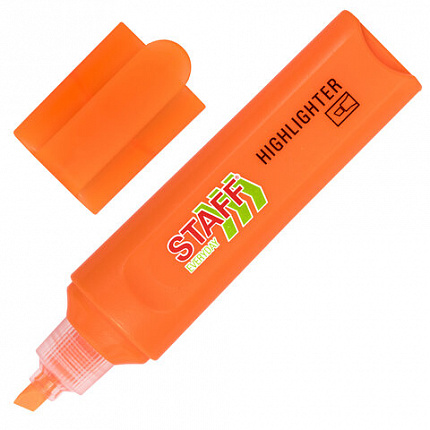 Набор текстовыделителей 4 НЕОНОВЫХ ЦВЕТА, STAFF "EVERYDAY HL-720", линия 1-5 мм, скошенный наконечник, 152555